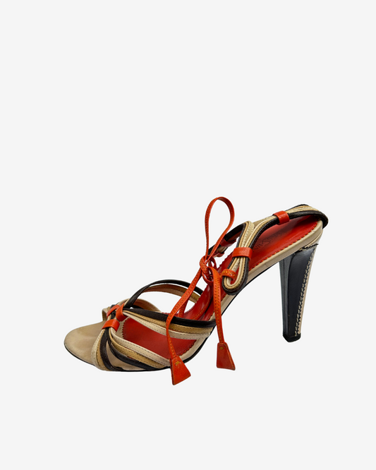 Yves Saint Laurent - Sandalias de tacón