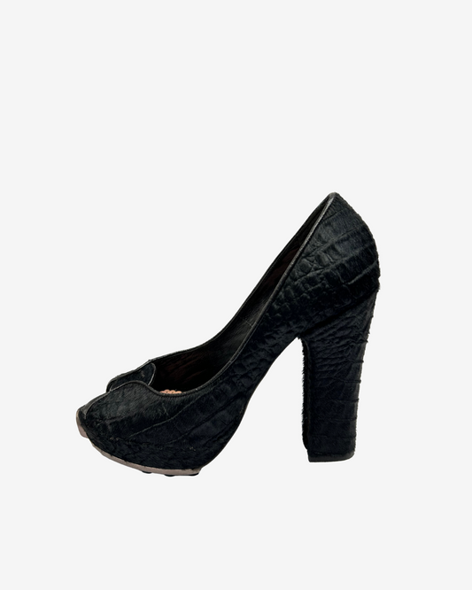 John Galliano 2008 - Peep Toe Pumps