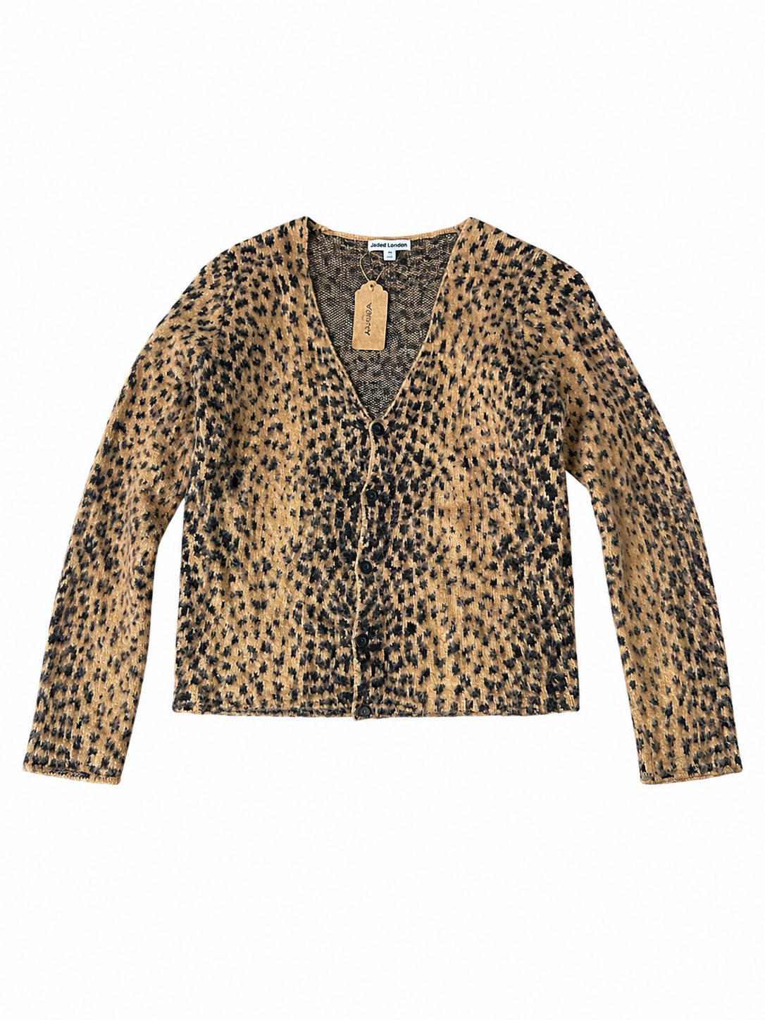 Jaded London – Cardigan animal print de punto
